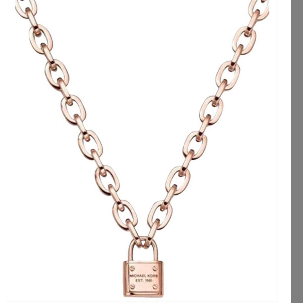 Michael Kors Padlock Necklace